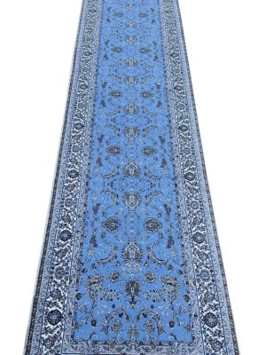Long Hallway Persian Nain Machine Made Runner Rug 500 x 80cm