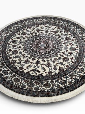 Round Persian Machine Made Carpet 200 x 200cm / 2x2m